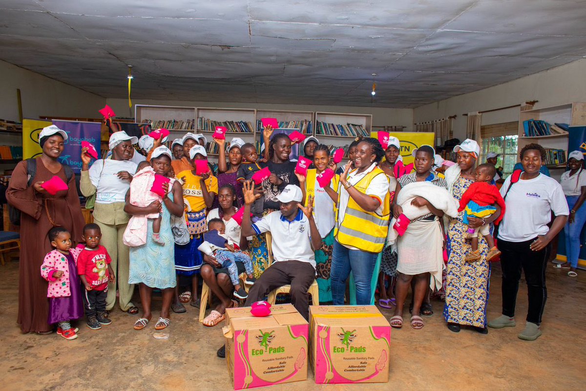 . <a href="/mtnug/">MTN Uganda</a> partnered with <a href="/malaikareusable/">Malaika Reusable Pads</a> Pads to support teen mothers and young girls because every girl deserves to manage her period with confidence and care.

#DoingForTomorrowToday #21DaysOfYelloCare #ConnectingAtTheRoots
#TogetherWeAreUnstoppable
