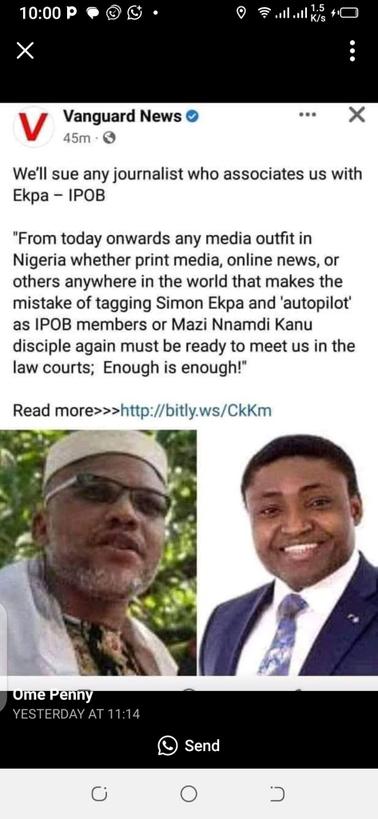 Ipob family Catalunya (@erugo8) on Twitter photo <a href="/EmeboKamsi58126/">Ifechukwu Kamsi</a> <a href="/ipobmalaga/">lpob Malaga Official.</a> <a href="/real_IpobDOS/">Directorate Of State (DOS)</a> <a href="/four_unit/">IPOB unit4 Madrid, SPAIN</a> <a href="/IpobValencia/">Ipob Valencia</a> <a href="/IpobMedia/">Ipob-Malaga Media</a> <a href="/IpobGhana/">IPOB Ghana National</a> Simon Ekpa will go to prison for taking away the lives of our people ( terrorism), pregnant women ๐คฐ..., stealing ( 7 years), exposing the nude pictures of a woman( sacrilege), claiming to be Finish military ๐ช which is a lie , denounce Biafra in exile.. the content creator. <a href="/EmeboKamsi58126/">Ifechukwu Kamsi</a> <a href="/ipobmalaga/">lpob Malaga Official.</a> <a href="/real_IpobDOS/">Directorate Of State (DOS)</a> <a href="/four_unit/">IPOB unit4 Madrid, SPAIN</a> <a href="/IpobValencia/">Ipob Valencia</a> <a href="/IpobMedia/">Ipob-Malaga Media</a> <a href="/IpobGhana/">IPOB Ghana National</a> Simon Ekpa will go to prison for taking away the lives of our people ( terrorism), pregnant women ๐คฐ..., stealing ( 7 years), exposing the nude pictures of a woman( sacrilege), claiming to be Finish military ๐ช which is a lie , denounce Biafra in exile.. the content creator.