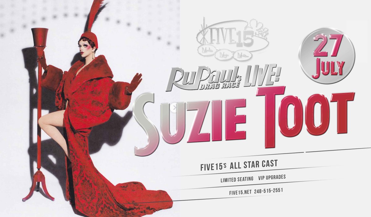 Five15royaloak's tweet image. Suzie Toot, Olivia Lux and Cynthia Lee Fontaine at FIVE15! - mailchi.mp/five15/metro-d…