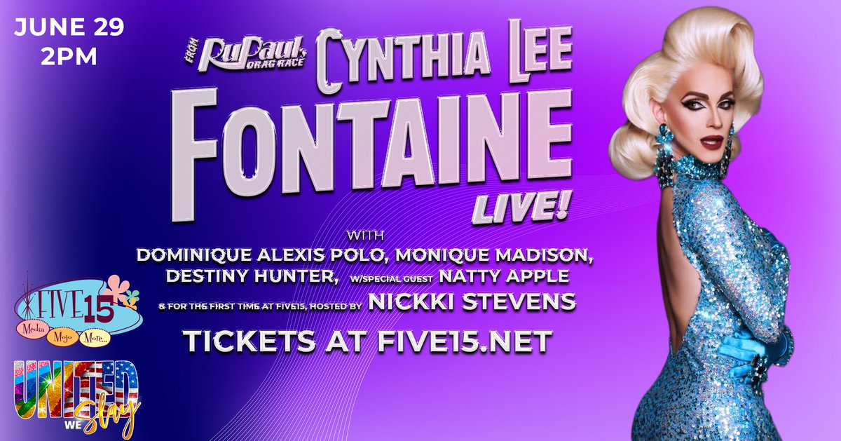 Five15royaloak's tweet image. Suzie Toot, Olivia Lux and Cynthia Lee Fontaine at FIVE15! - mailchi.mp/five15/metro-d…