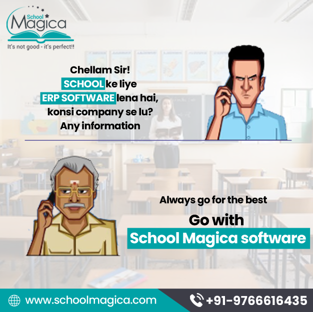 TechiorSolution's tweet photo. ✅ Go with School Magica Software – The trusted name in school ERP solutions. 

📞 91-9766616435
🌐  https://t.co/tjEm2huiZc
...
#SchoolERP #EducationTechnology #SchoolManagement #SchoolMagica #ERPSoftware #SmartSchool #SchoolSoftware #EdTechSolution https://t.co/jESeNlnURU