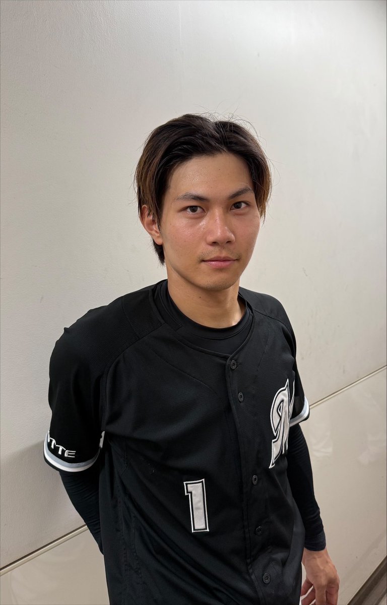 chibalotte_pr's tweet photo. 勝ち越しの一打を打ったのはこの男。
甲子園に帰ってきた #藤原恭大 選手！
#chibalotte #広報 https://t.co/r36IS8sEBa