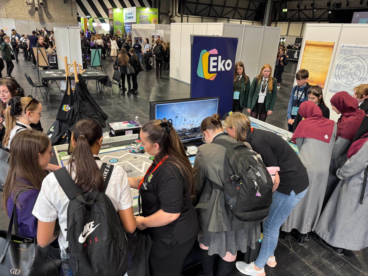 Hyett Education (@hyetteducation) on Twitter photo Delighted to be supporting EKO at the Big Bang Fair. Incredibly busy afternoon with many, many enthusiastic students
<a href="/DNEEkoSTEM/">DNE Eko STEM</a>
#DNEEkoSTEM #bigbangfair Delighted to be supporting EKO at the Big Bang Fair. Incredibly busy afternoon with many, many enthusiastic students
<a href="/DNEEkoSTEM/">DNE Eko STEM</a>
#DNEEkoSTEM #bigbangfair