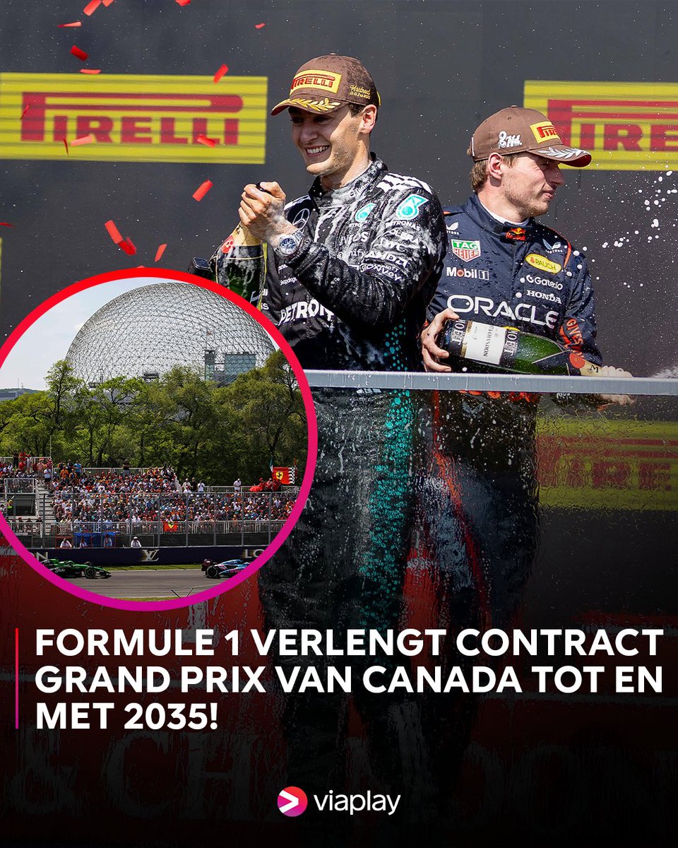 Ben jij blij met deze verlenging? 🤔🇨🇦

#F1 #Formula1