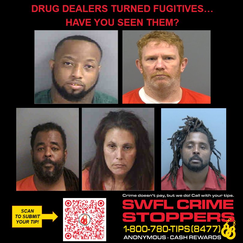 They're blights on our community for peddling poison on our streets... and they're are all on the run. Cedric Parker, Thomas Longstreet, Lernis Cornish, Karen Godzina &amp; Kalvin Jones are just a few drug dealers we're looking for! Help clean up our streets &amp; call with your tips!