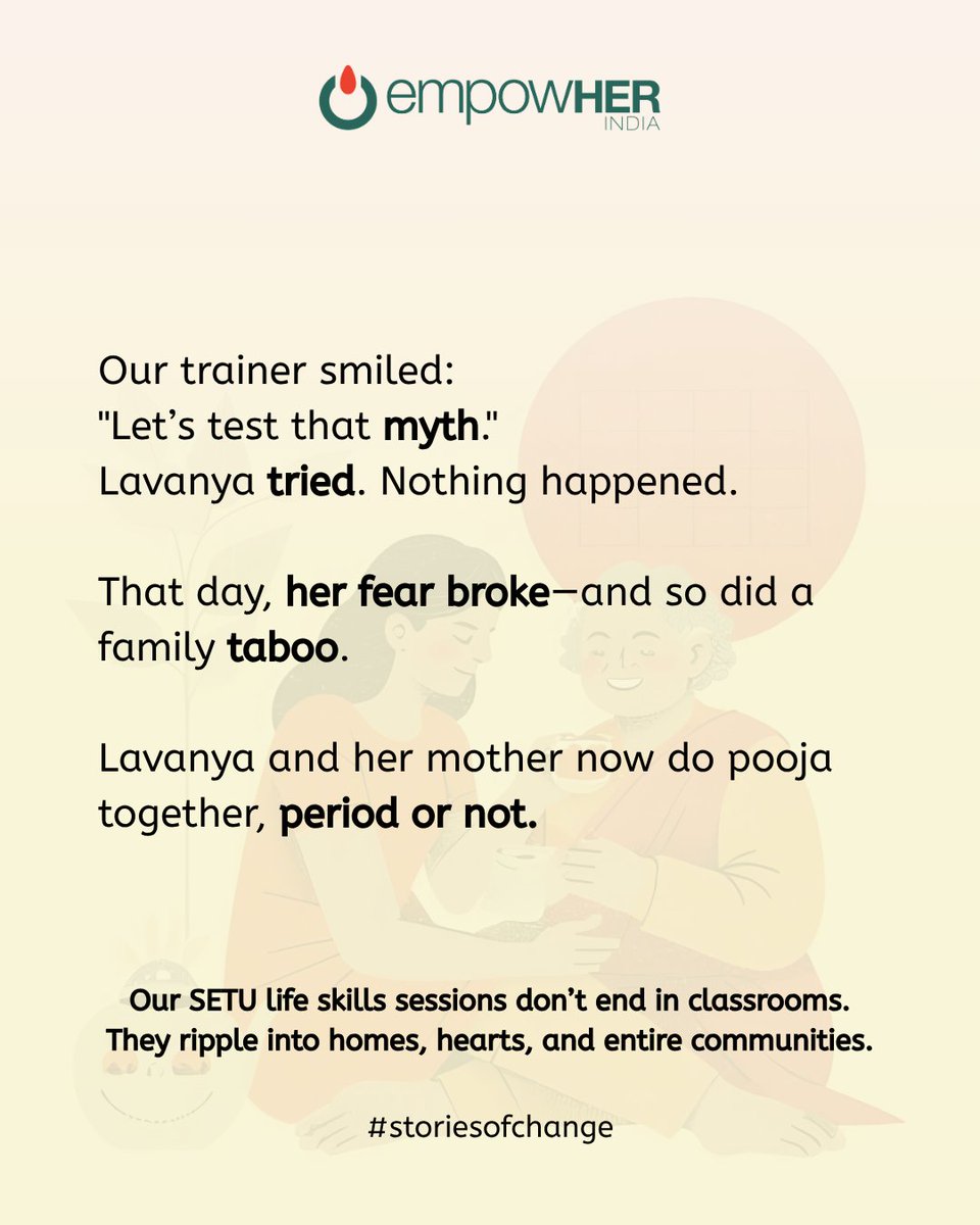 Become part of the change by supporting | donating | Volunteering
empowherindia.org/donate.aspx
.
#storiesofchange #empoweringteens #empowHERIndia #EmpowerGirls #empowhering #BrighterFuture #donatenow #girlempower #rural #donate #girlchild #education #education #adolescents #girls