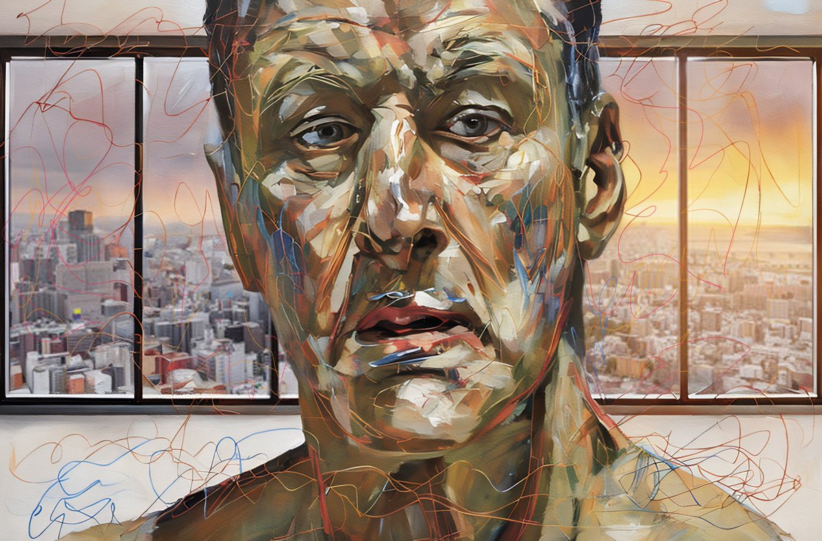 Lucian Freud 

Inspired by several Lucian Freud documentaries.

Two versions v1 

#lucianfreud #fineart #digitalart #paintings #wallart #nfts #nft #NFTCommunity #NFTartist #decor #ContemporaryArt #collectables #art #tuesday #tuesdayvibez #writerscommunity #authors #novels