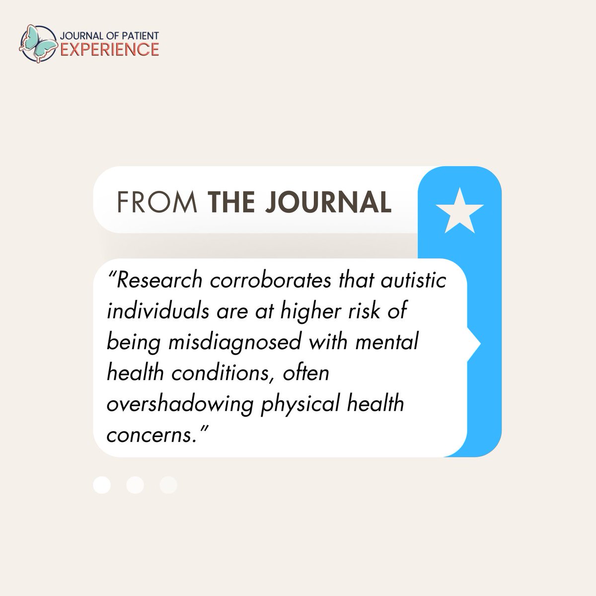 The Journal of Patient Experience tweet media