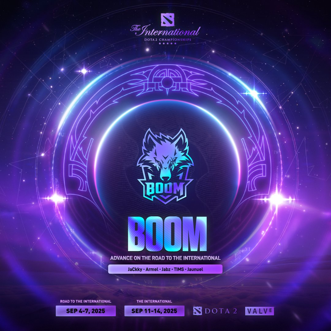 wykrhm's tweet image. BOOM Esports are going to TI. They secure the second slot from the South East Asian Regional Qualifiers and advance on the Road to The International. Congratulations. #TI14 #Dota2