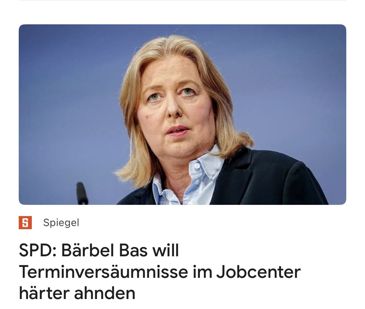 Ulrich Schneider (@ulrichschneider) on Twitter photo . <a href="/baerbelbas/">Bärbel Bas</a> hat keine echten Zahlen, weiß auch nicht, warum Termine nicht wahrgenommen werden, spielt für sie aber offenbar auch keine Rolle. Erst mal draufhauen auf die Ärmsten. Das Armenbashing dürfte zum Markenzeichen dieser Koalition werden. Quo Vadis <a href="/spdde/">SPD Parteivorstand 🇪🇺</a> ? . <a href="/baerbelbas/">Bärbel Bas</a> hat keine echten Zahlen, weiß auch nicht, warum Termine nicht wahrgenommen werden, spielt für sie aber offenbar auch keine Rolle. Erst mal draufhauen auf die Ärmsten. Das Armenbashing dürfte zum Markenzeichen dieser Koalition werden. Quo Vadis <a href="/spdde/">SPD Parteivorstand 🇪🇺</a> ?