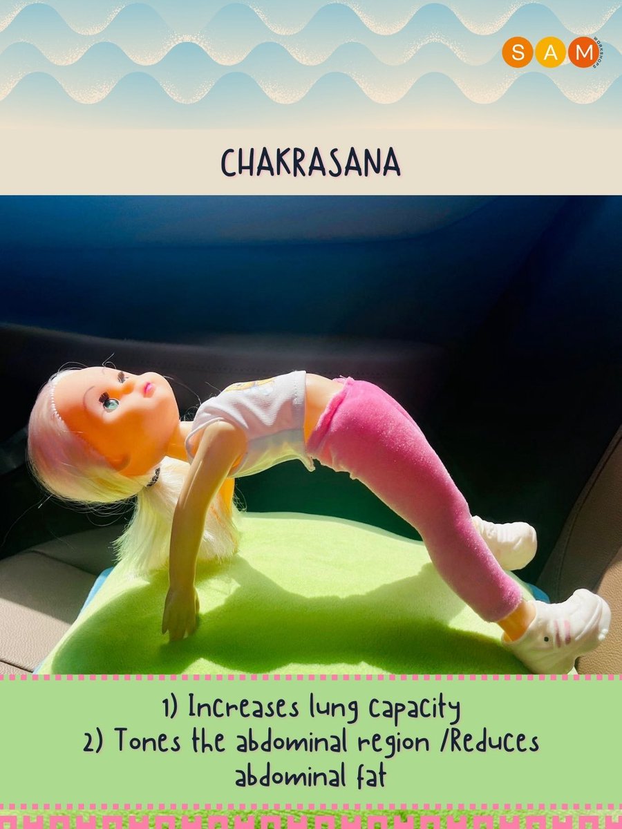 SAMWorkshops's tweet image. Big love to 7-year-old Anupriya for letting our yoga-enthusiast SAMite borrow her doll for this mindful modeling session 💖
Even dolls can remind us that consistency beats complexity. Just roll out the mat and begin.
#LittleYogini #samworkshops #Youthempowerment #YogaMindset (2/2