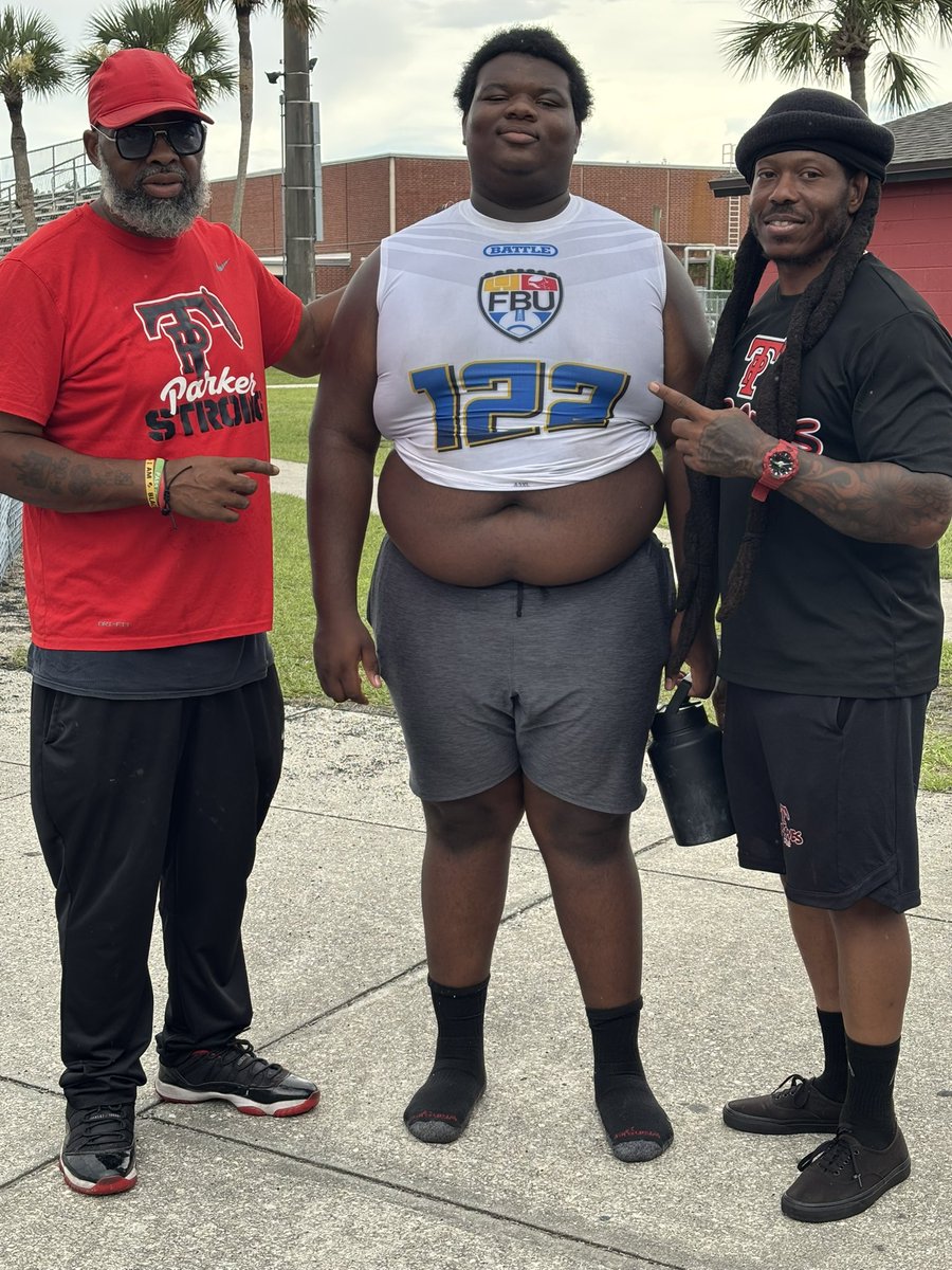 Me and my new trench monster!! He did well at his first FBU camp last week..it’s pan cakes season