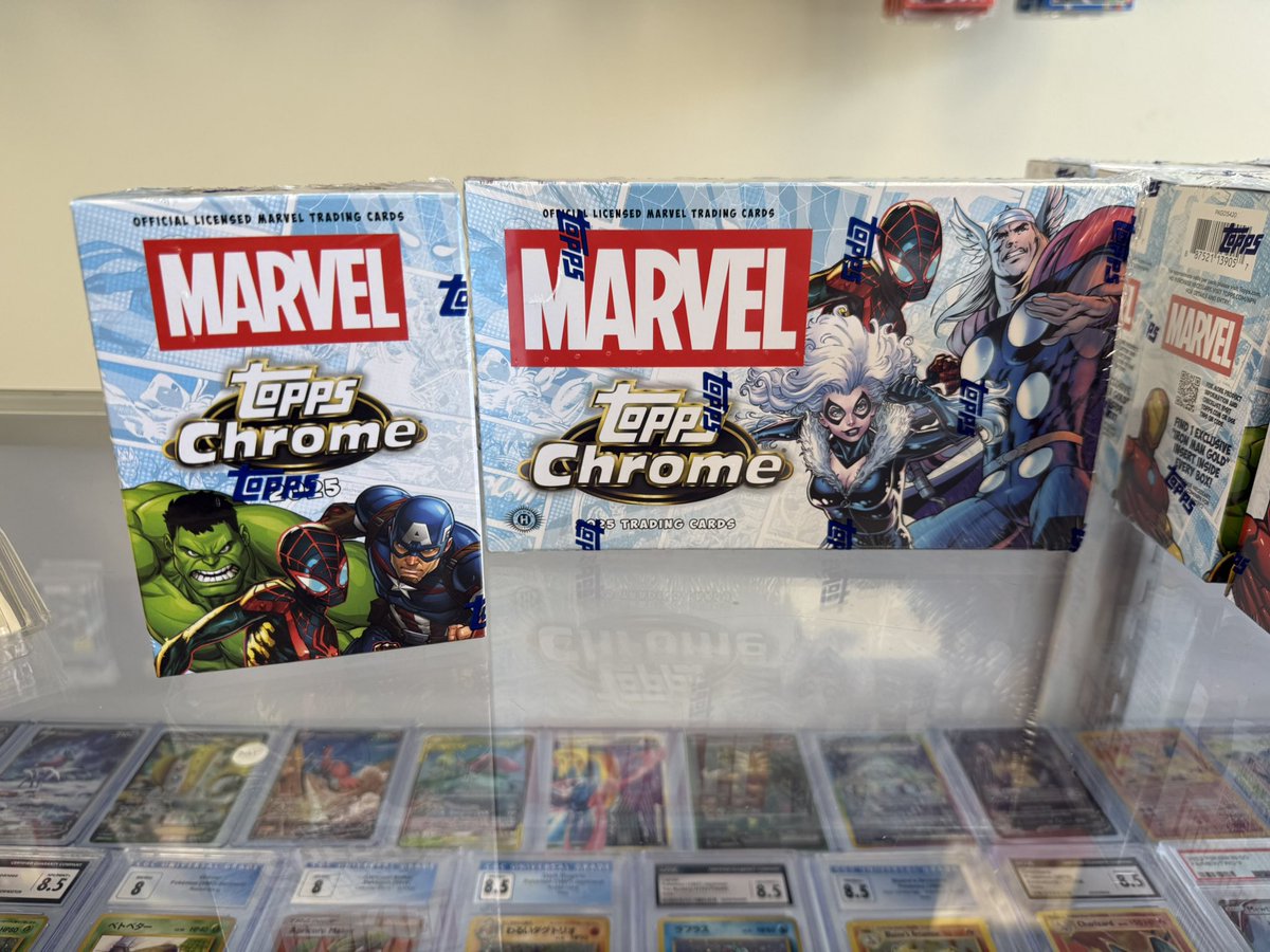 🚨BRAND NEW RELEASE🚨

2025 Topps Chrome Marvel Hobby and Blasters

Stop in today to grab yours!

<a href="/Topps/">Topps</a> <a href="/Fanatics/">Fanatics</a>