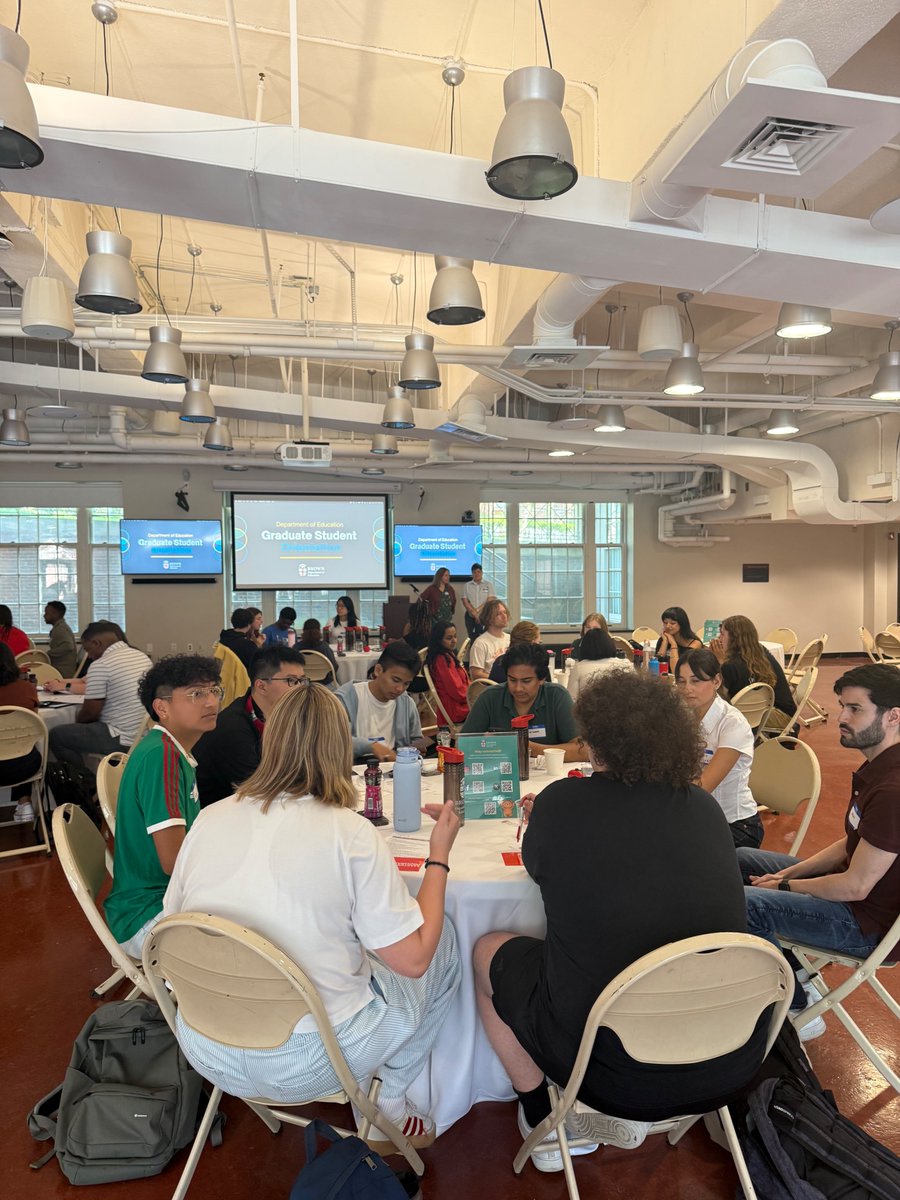 Yesterday, we officially welcomed our new MAT &amp; UEP students at Graduate Student Orientation. So excited for the year ahead!