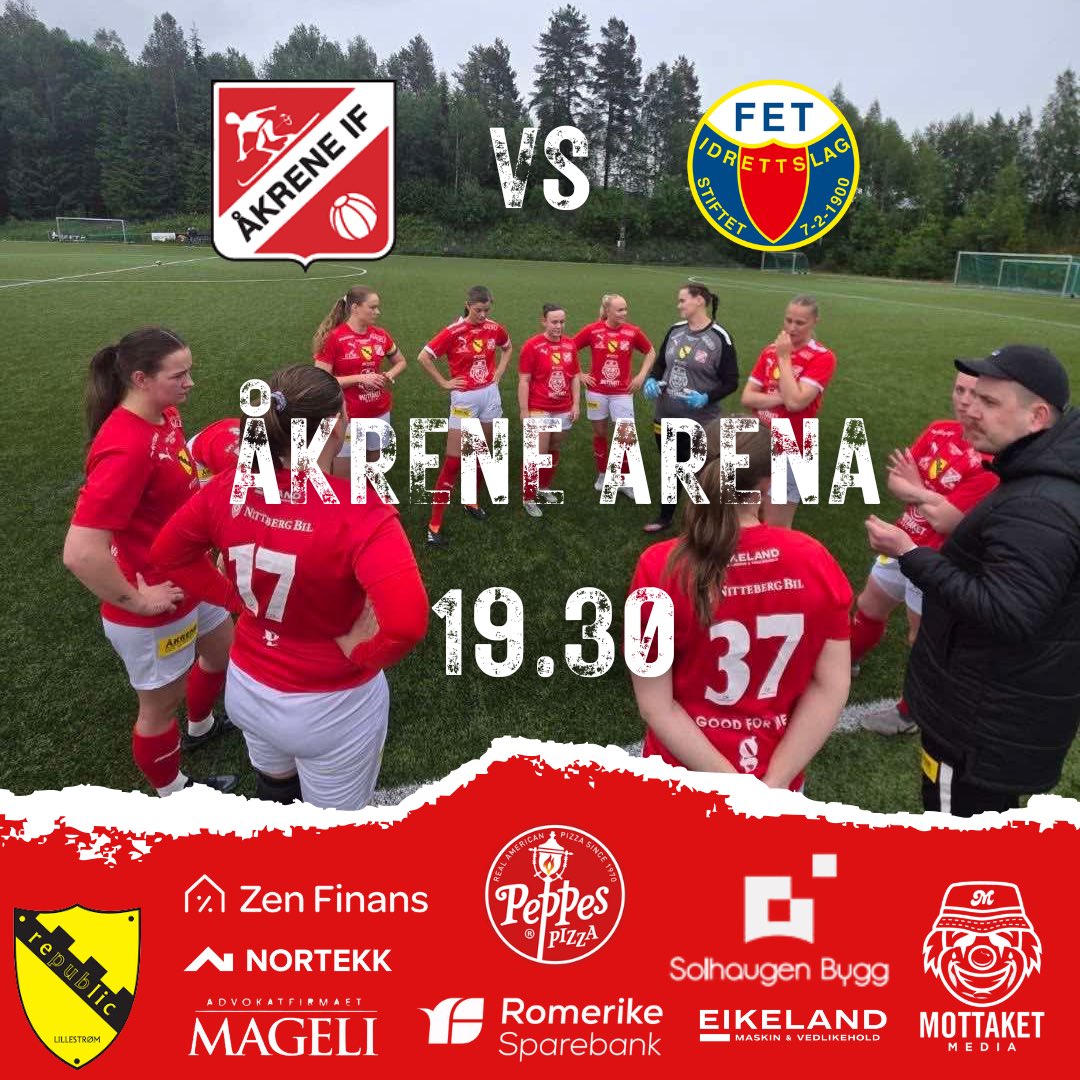 Nytt Mygg Classico 🦟 Denne gangen er det damelaget som tar i mot Fet 2 på eget gress🔥 Ryktes at både ordfører og lokalmedia kommer. Kommer du?😎 #MyggClassico <a href="/Lokalfotballen/">Lokalfotballen</a>