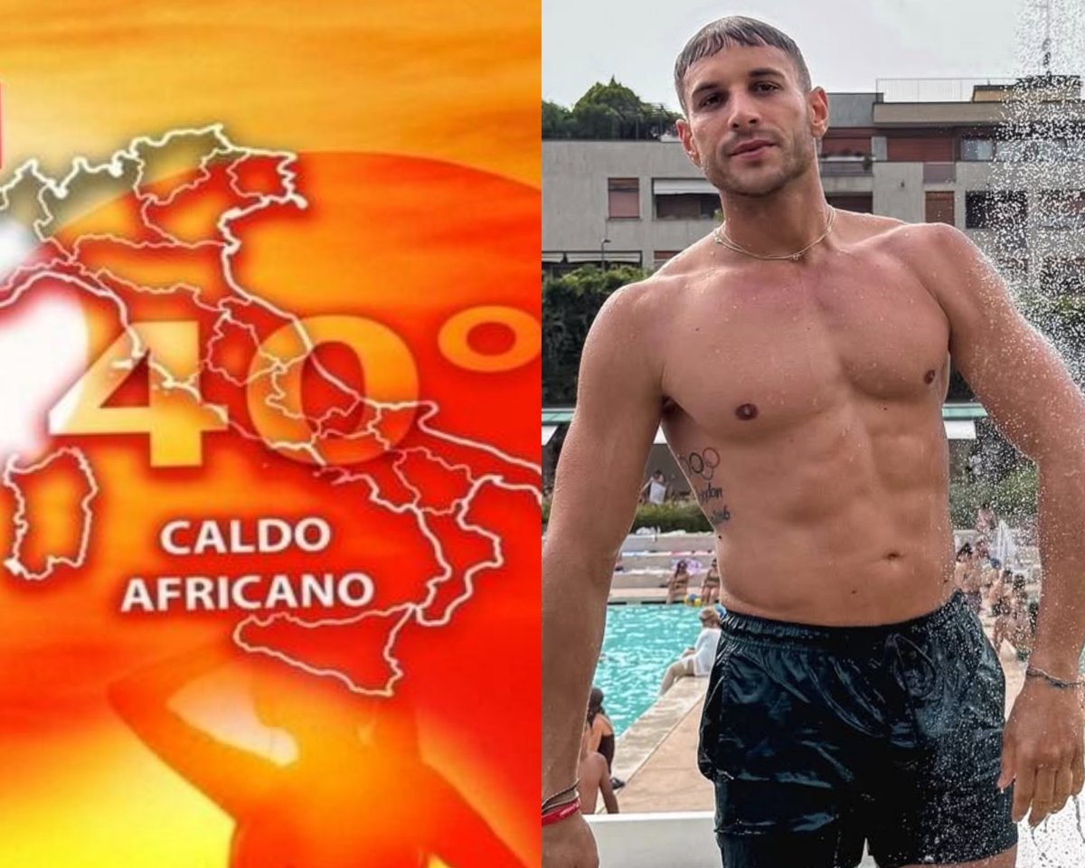 La previsione dell'aumento delle temperature e vicino la causa.
<a href="/Alex_Djdigio/">Alex Di Giorgio</a> tocca a te trovare il rimedio 🤣😂
