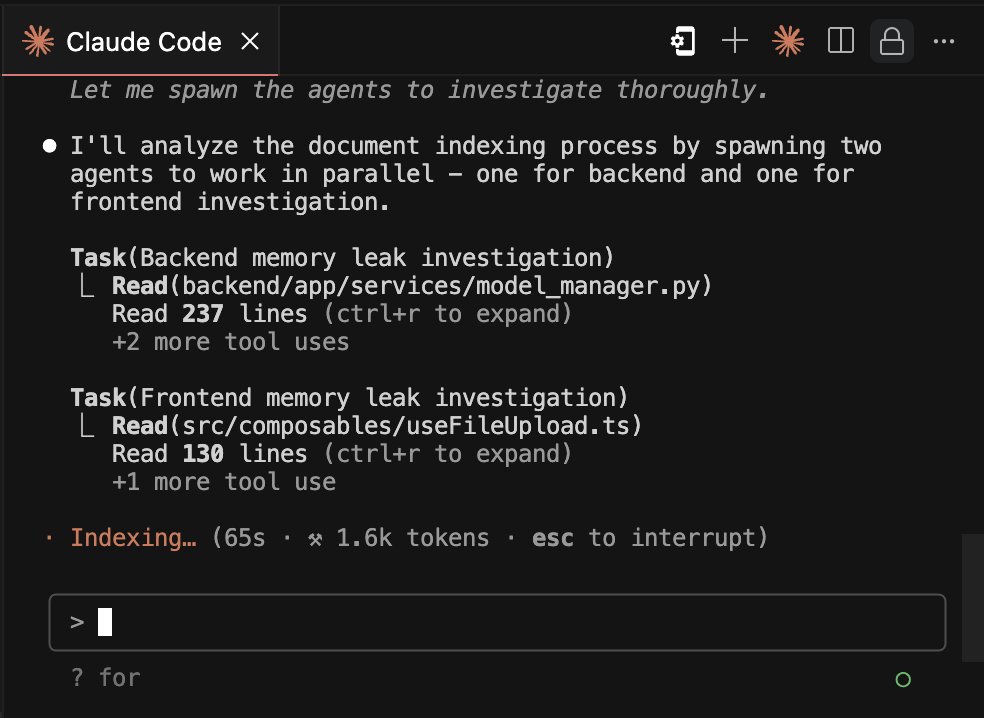 two subagents in parallel, wwohooo