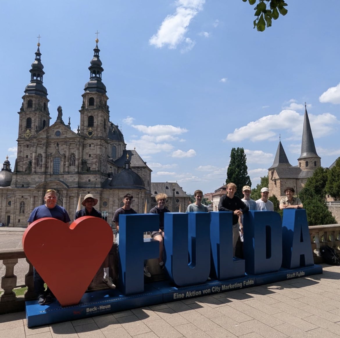 For the next ten days, our students will be visiting our Marianist partner school in Fulda, Germany.