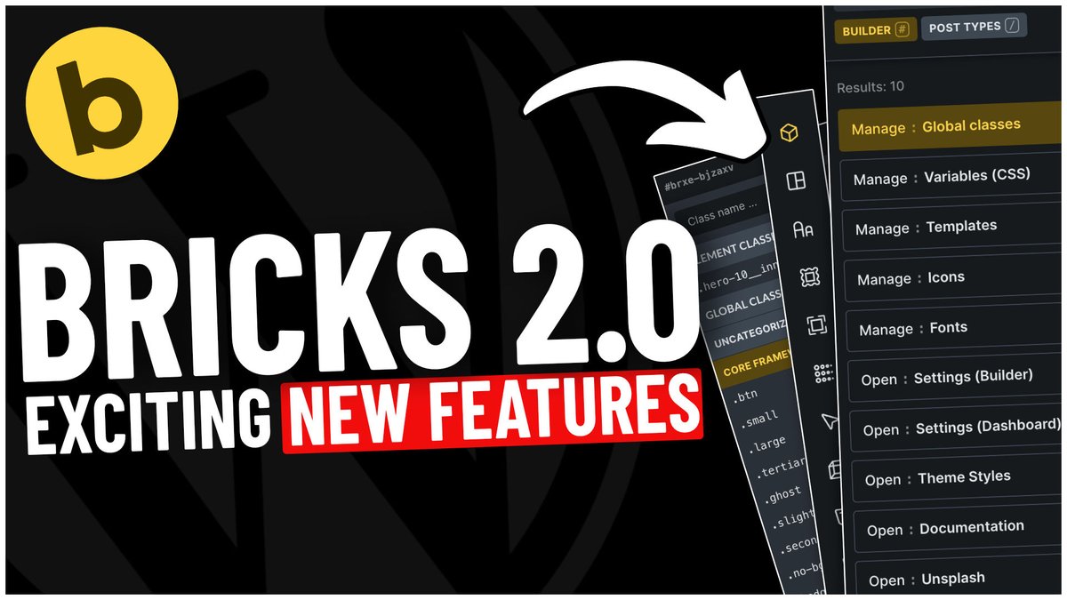 WPTutz's tweet image. Interested in what's new in Bricks RC?
Here's a rundown of each one to bring you up to speed!
youtu.be/UJgwfieIGjc?si…