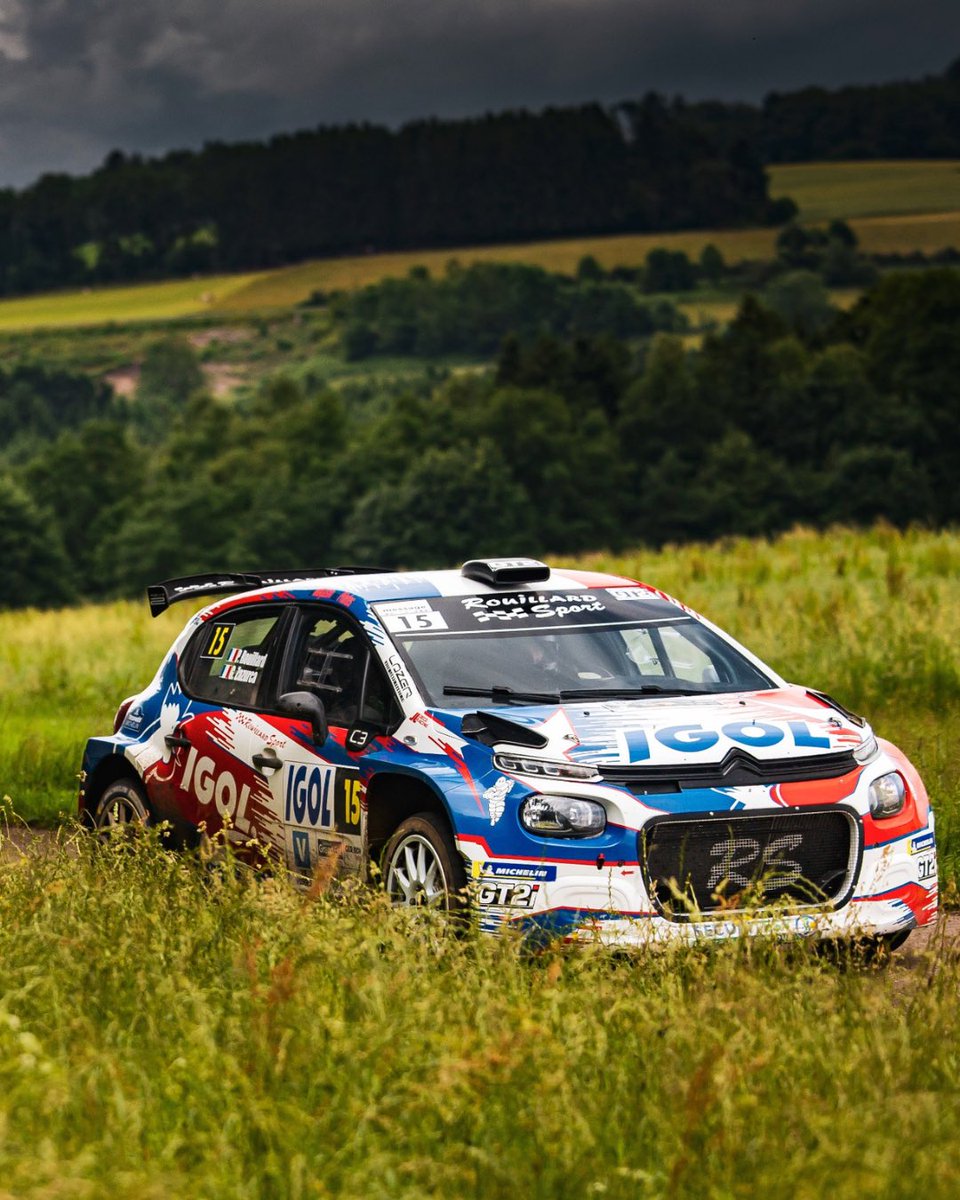 CitroenRacing's tweet photo. 🇫🇷 Rallye Vosges Grand Est – What a performance!
14 Citroën C3 Rally2 lined up at the start this weekend, showcasing once again the strength and depth of the #C3Rally2Family 💥 https://t.co/N21LiKUYmQ