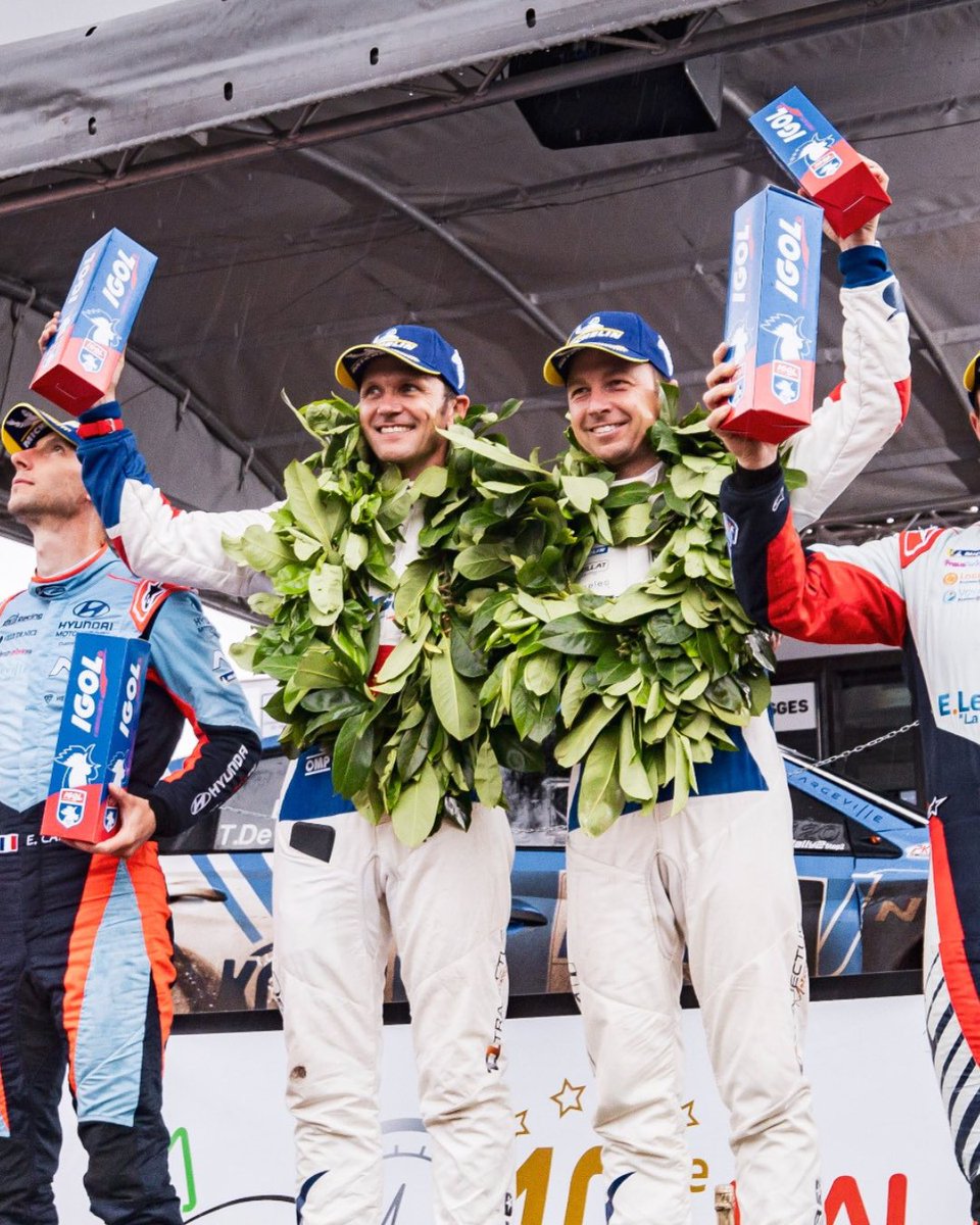 CitroenRacing's tweet photo. 🇫🇷 Rallye Vosges Grand Est – What a performance!
14 Citroën C3 Rally2 lined up at the start this weekend, showcasing once again the strength and depth of the #C3Rally2Family 💥 https://t.co/N21LiKUYmQ