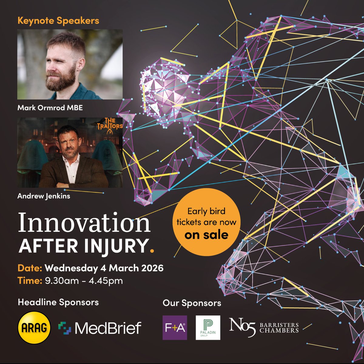 Lanyon Bowdler (@lanyonbowdler) on Twitter photo Join us on Wednesday 4 March 2026 to hear from a fantastic line up of speakers, who will be focusing on innovation after injury.
Please email marketing@lblaw.co.uk to book your place, or find more information on our website: bit.ly/IAIShrews26
#IAIShrews26 Join us on Wednesday 4 March 2026 to hear from a fantastic line up of speakers, who will be focusing on innovation after injury.
Please email marketing@lblaw.co.uk to book your place, or find more information on our website: bit.ly/IAIShrews26
#IAIShrews26
