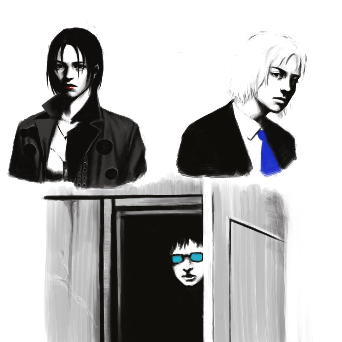 My favorite duo rn (they fucking hate each other) + Ken the Psycho (AKA Crazy Ken). I’m nearing the end of 25th Ward and it’s been incredible.