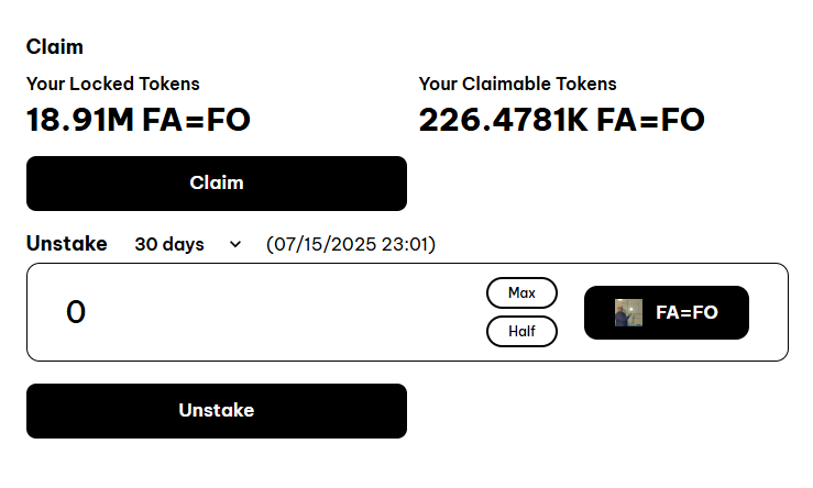 The second day of staking is going very well 🤑
#fafo $fafo $fa=fo #fa=fo