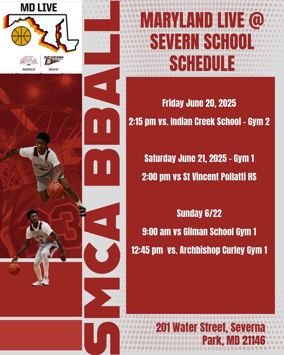 Great opportunity for our guys to get more exposure and get recruited. College coaches please feel free to stop by &amp; attend for any additional information please reach out. #OneTeam  #OneGoal #SMCABASKETBALL
 #MustangStrong #TheFamily #WinAnyWay
Dedication + Discipline = Success