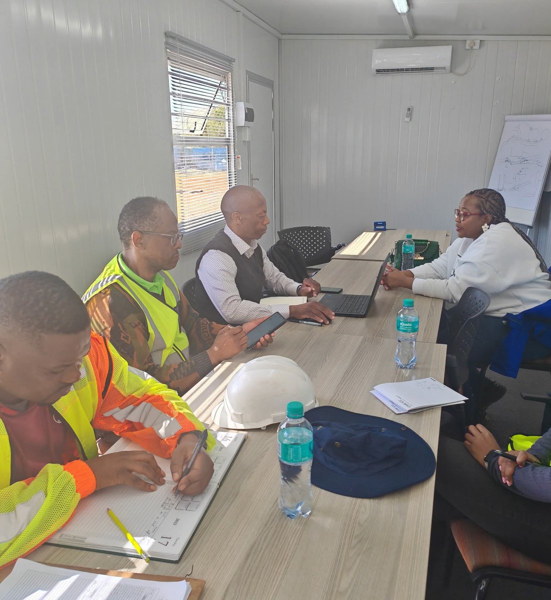 Tshwane Section 79 Oversight Committee Utilities (@sec79utility) on Twitter photo Today, ,<a href="/Flora_Monama01/">Flora Monama</a>, the Chairperson of S79 OC in Utility Services, conducted a pre-inspection at the Rooiwaal WWTW to assess the progress since their last visit in Oct 2024. She was happy with the progress and applauded DBSA for selecting a reliable contractor. Today, ,<a href="/Flora_Monama01/">Flora Monama</a>, the Chairperson of S79 OC in Utility Services, conducted a pre-inspection at the Rooiwaal WWTW to assess the progress since their last visit in Oct 2024. She was happy with the progress and applauded DBSA for selecting a reliable contractor.