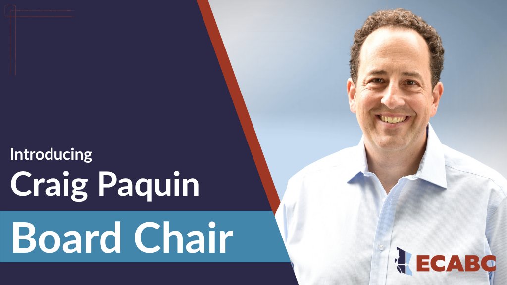 Electrical Contractors Association of BC (@eca_bc) on Twitter photo We are thrilled to formally announce <a href="/cpaq5/">craig paquin</a> as the newly elected ECABC Board Chair.
With over 20 years of experience in the electrical industry, Craig has demonstrated his leadership as President of <a href="/sascocanada/">Sasco Contractors Ltd</a> and his enthusiasm for a stronger collaborative future. We are thrilled to formally announce <a href="/cpaq5/">craig paquin</a> as the newly elected ECABC Board Chair.
With over 20 years of experience in the electrical industry, Craig has demonstrated his leadership as President of <a href="/sascocanada/">Sasco Contractors Ltd</a> and his enthusiasm for a stronger collaborative future.