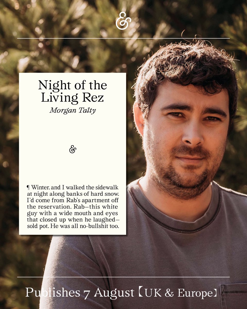 Coming to bookshops across the UK and Europe on 7 August, NIGHT OF THE LIVING REZ, a collection of interconnected stories from the acclaimed author of FIRE EXIT.

‘An electric, captivating voice.’
The New York Times 

andotherstories.org/night-of-the-l…