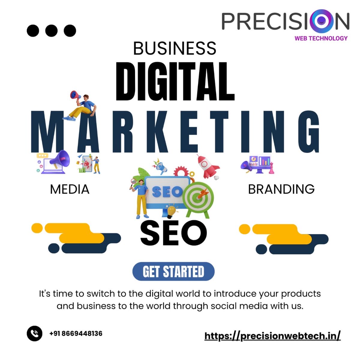 Precisionwebtec's tweet image. Your business deserves precision-driven digital solutions.
๐ข From SEO and branding to powerful social media strategies, we help you connect, grow, and lead in the digital world.
โ
Targeted visibility
โ
Authentic brand presence
โ
Scalable online growth
#PrecisionWebTechnology