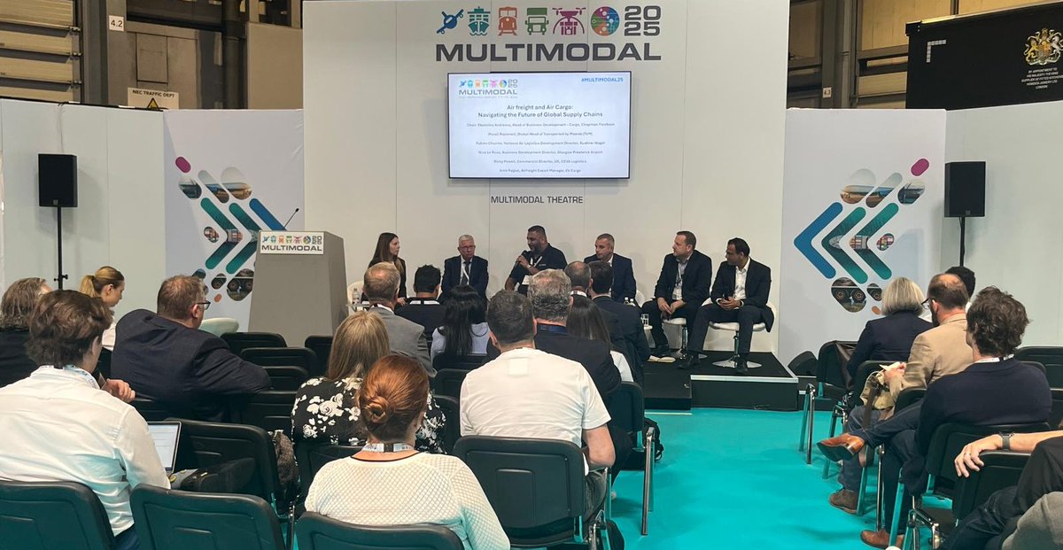 Air Export Manager, Amit Rajput was a panelist today at the Multimodal Exhibition in the Multimodal Theatre. As part of the session “Airfreight and Air Cargo: Navigating the Future of Global Supply Chains,” Amit shared valuable insights on the evolving airfreight landscape -
