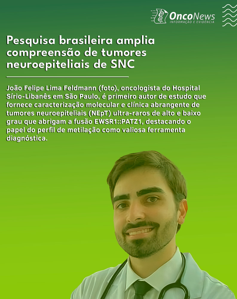 Nesta série de casos, os pesquisadores apresentam os resultados iniciais do tto com terapias baseadas em gliomas e a primeira mutação MUTYH documentada nesses tumores, achado que pode fornecer informações valiosas sobre a tumorigênese do SNC. Saiba mais: tinyurl.com/49tbpjbd