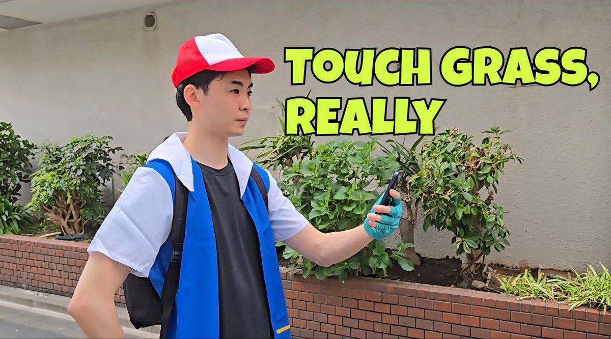 Cosplaying Ash… now building a real-world Pokémon GO — but you collect crypto, not Pikachu.

In 2016, Pokémon GO made us go outside.

In 2022, StepN made us run for tokens.

But in 2025, still over 1 in 3 people are considered physically inactive as digital dopamine is still too