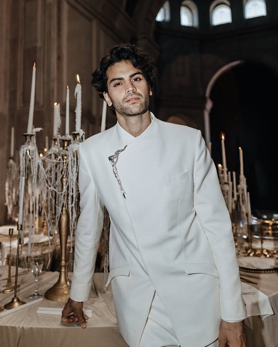 Summer Haze  
Gaurav Gupta Couture  

A poetic interplay of tradition and innovation, Summer Haze reimagines the cocktail moment in haze champagne.  

Jewellery: Chokseys 1983  
Creative Director: Gaurav Gupta 
Art Direction: Sandeep Gill 
Photography: Amrit Grewal  
Talent: