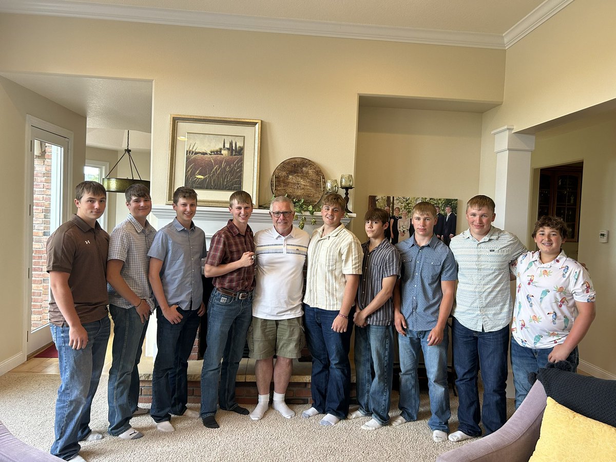 What a honor and treat it was to spend time with these Timber Lake student athletes. Thank you Feist’s for a special evening. You all MAD!!