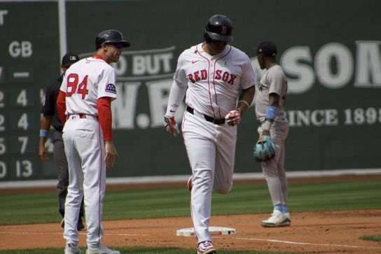 pesky_podcast's tweet photo. Picture this. Devers first career MLB homer was at Seattle July 26 2017
Roman Anthony’s first career MLB homer was at Seattle last night.
The torch has been passed. The Roman Empire has begun. #dirtywater #RedSoxNation #DeversTrade
Pics by @10Celoki29 https://t.co/LatKg4eIBi