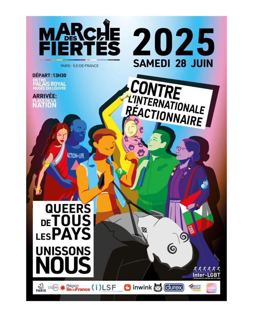 Mon article sur le visuel de la marche des fiertés dans The Times of Israël Français
<a href="/TimesofIsraelFR/">The Times of Israel</a> 

frblogs.timesofisrael.com/marche-des-fie…