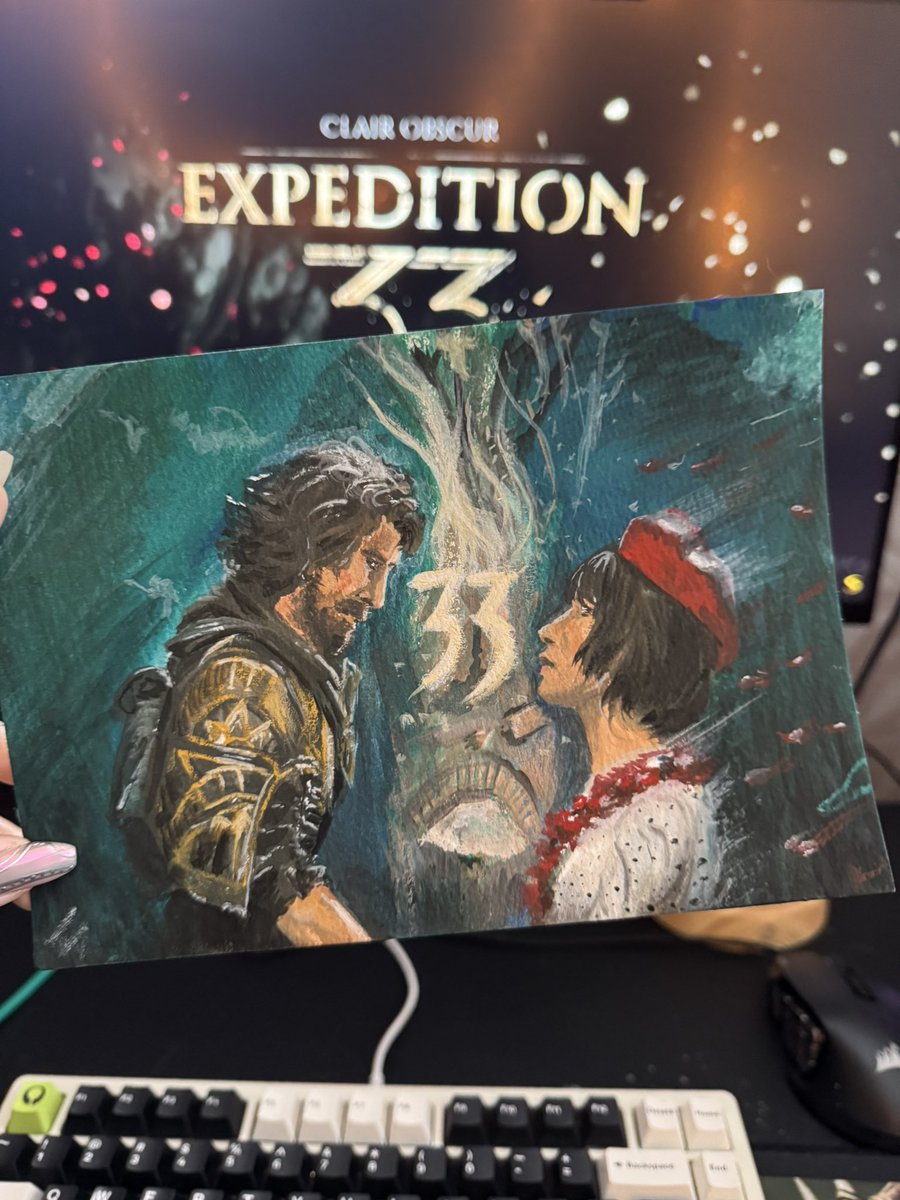 Sophie and Gustave 🍂 #expedition33