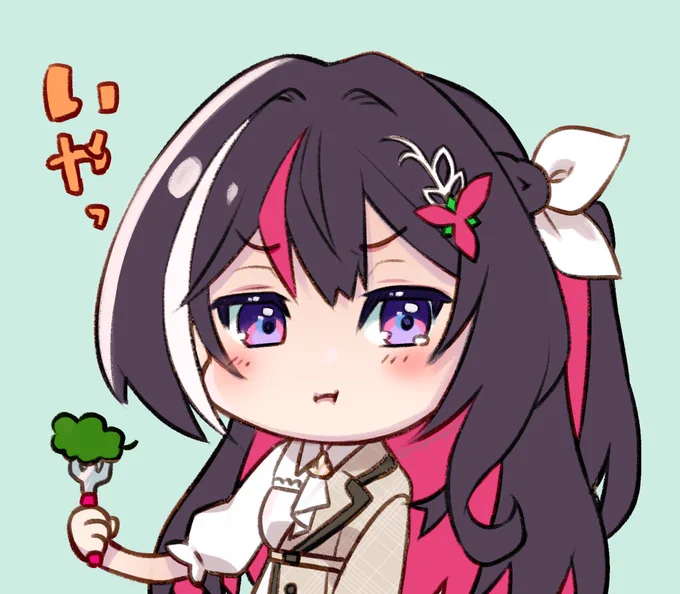 パクチーいやきち色塗った