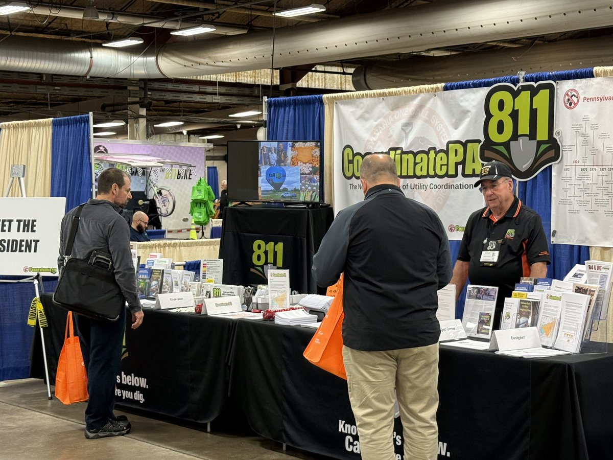 Pennsylvania811's tweet photo. Allentown #pasafetydays is here!  We’ve got a great crowd visiting our vendors and attending our educational sessions!  

Didn’t make this event?  Join us in State College on Sept. 10! https://t.co/XK71qyMu3o