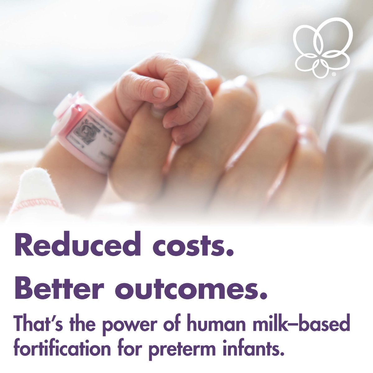 Premature infants require specialized care to thrive, and hospitals face the challenge of improving health outcomes while managing costs. An Exclusive Human Milk Diet (EHMD) can help with both.

Learn more about the economic impact of an EHMD: hubs.li/Q03s9Wc00