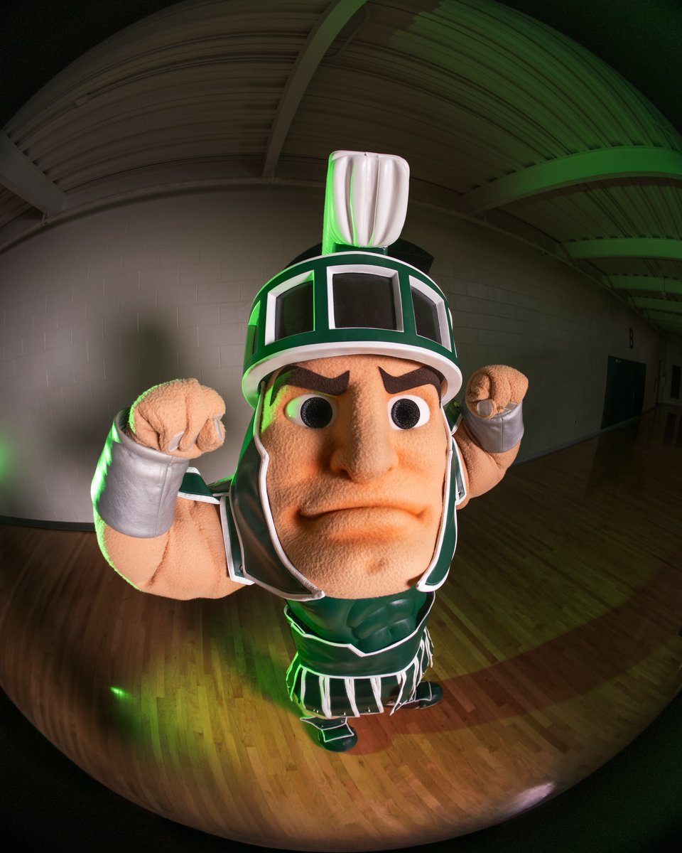 Happy National Mascot Day to the best in the business, <a href="/TheRealSparty/">Sparty</a>! 💚