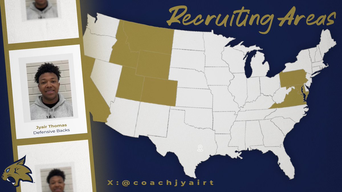 Thiel Football (@thiel_football) on Twitter photo Get to know <a href="/coachjyairt/">Jyair Thomas</a>. He is our Defensive Backs Coach. He recruits the (215) (467) (445) areas in PA, DMV, Southern CA, and the Mountain West. Give him a shout! Get to know <a href="/coachjyairt/">Jyair Thomas</a>. He is our Defensive Backs Coach. He recruits the (215) (467) (445) areas in PA, DMV, Southern CA, and the Mountain West. Give him a shout!