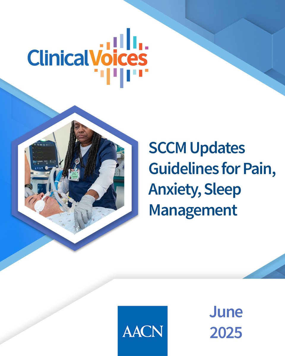 June Clinical Voices features articles on updated guidelines targeting prevention and management of pain, anxiety, agitation and sleep, a review examining asthma and COPD best practices in the ICU, improving spiritual assessment and care in the ICU may improve health of