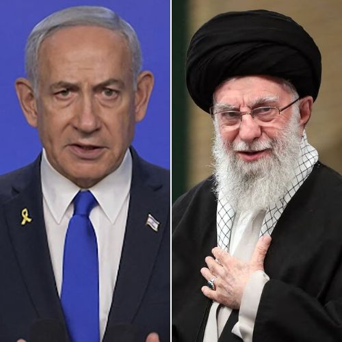 NewsX's tweet photo. Israel PM Netanyahu Says Killing Iran’s Supreme Leader Ali Khamenei Would End Conflict, Not Escalate It

Read more : https://t.co/i7xoBlUP3k

#NetanyahuStatement #AliKhameneiTarget #IsraelIranConflict #MiddleEastEscalation #GeopoliticalShockwave #newsxworld https://t.co/8gZf8W8j63