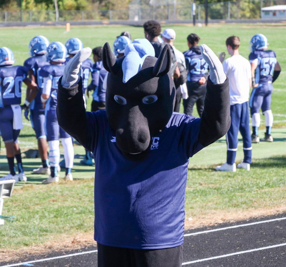 It's National Mascot Day! At the soul of Pomeroy Pride is Onyx, our mascot! You'll see Onyx at numerous athletic matches and events, like Homecoming! Let's not forget our live mascot, Little Onyx, who can also be found around campus at various events!