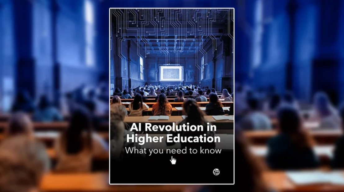 Discover how #AI is transforming education for students, professors, and researchers. Get practical solutions you can implement today! 

🆕Report: "Artificial Intelligence Revolution in Higher Education: What You Need to Know!" 📘 
wrld.bg/2ALL50W8BNG

#InvestInPeople #EdTech